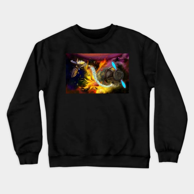 Interstellar Travel Crewneck Sweatshirt by Cool-Ero